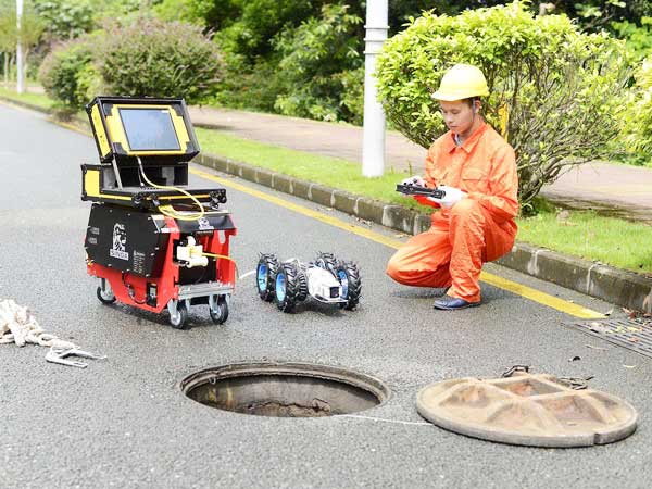 壤塘管道机器人检测